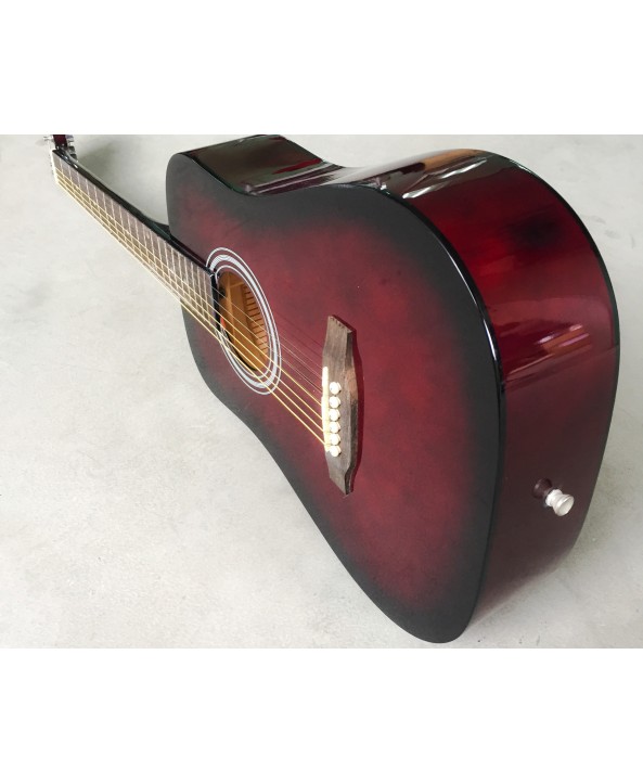 TYLER MOUNTAIN ACOUSTIC GUITAR TOBACCO PURPLE